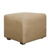 Juego de Living Diseño A&M Home Loreto Sofá 3 Cuerpos + 2 Pouf 1 Cuerpo  Beige