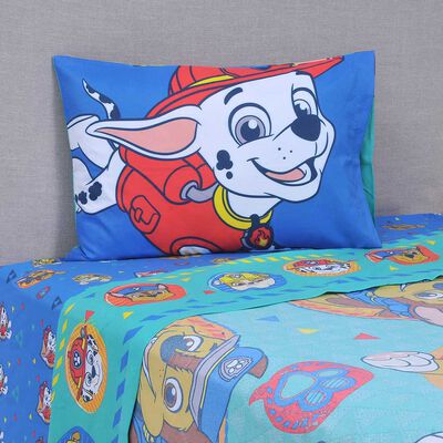 Juego de Sábanas Infantil Paw Patrol 1,5 Plazas Triángulo Niño
