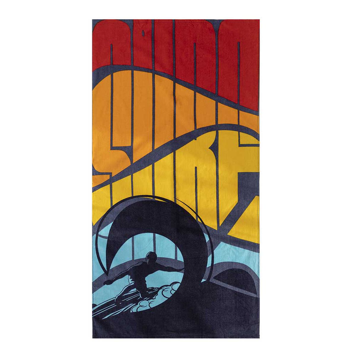 Toalla de Playa Velour Casanova Waves 75 x 150 cm