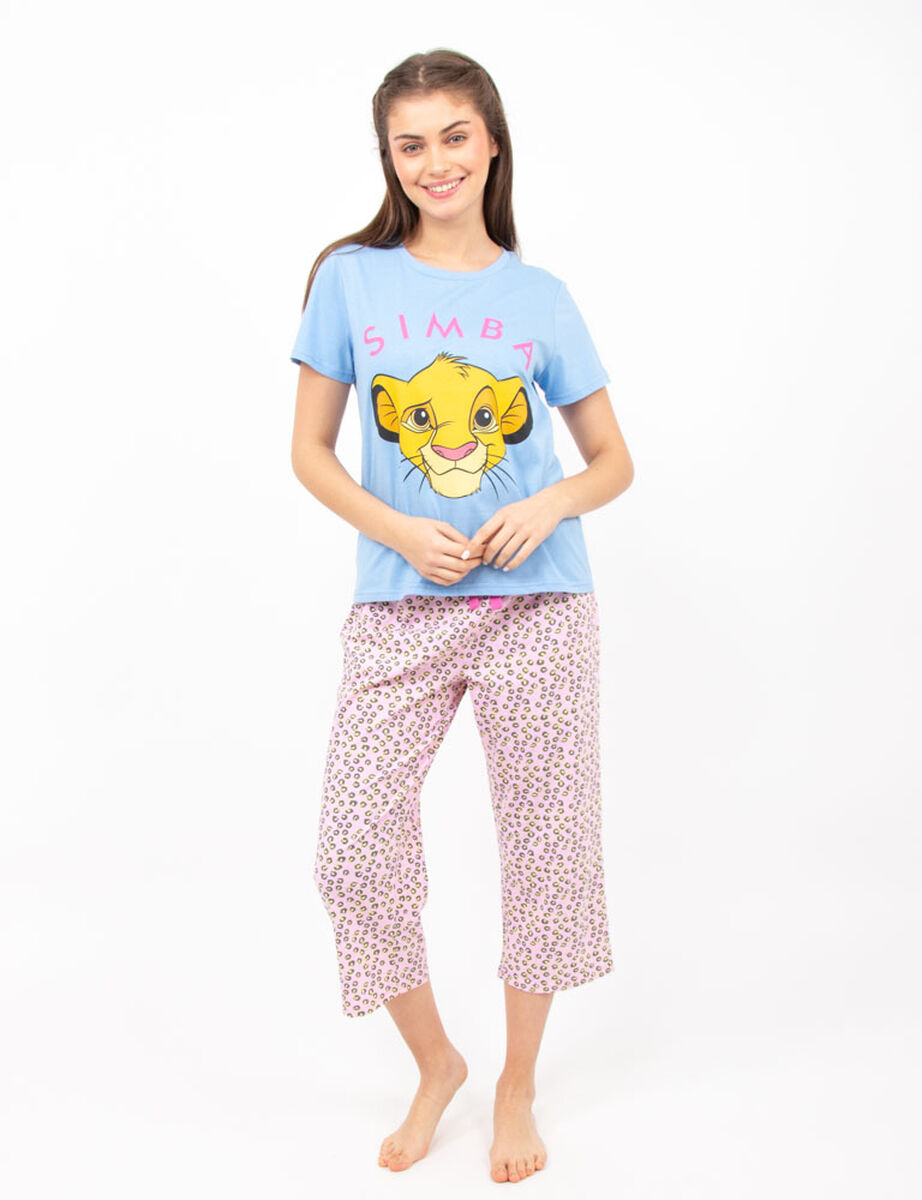 Pijama Manga Corta Mujer Disney