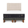 Cama Europea CIC Base Dividida 2 Plazas Grand Premium + Respaldo Ebro