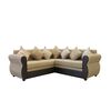Seccional Almore Francia 5 Cuerpos Beige Caf&eacute;