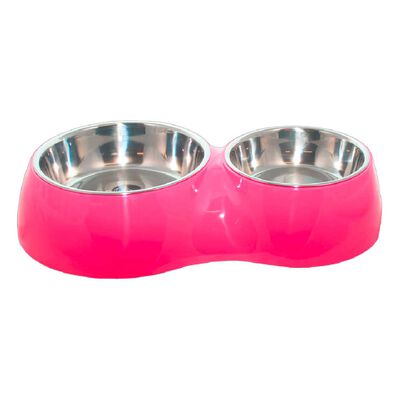 Imagen 2 del producto Plato Comida Agua Fucsia Para Perro L Mascan