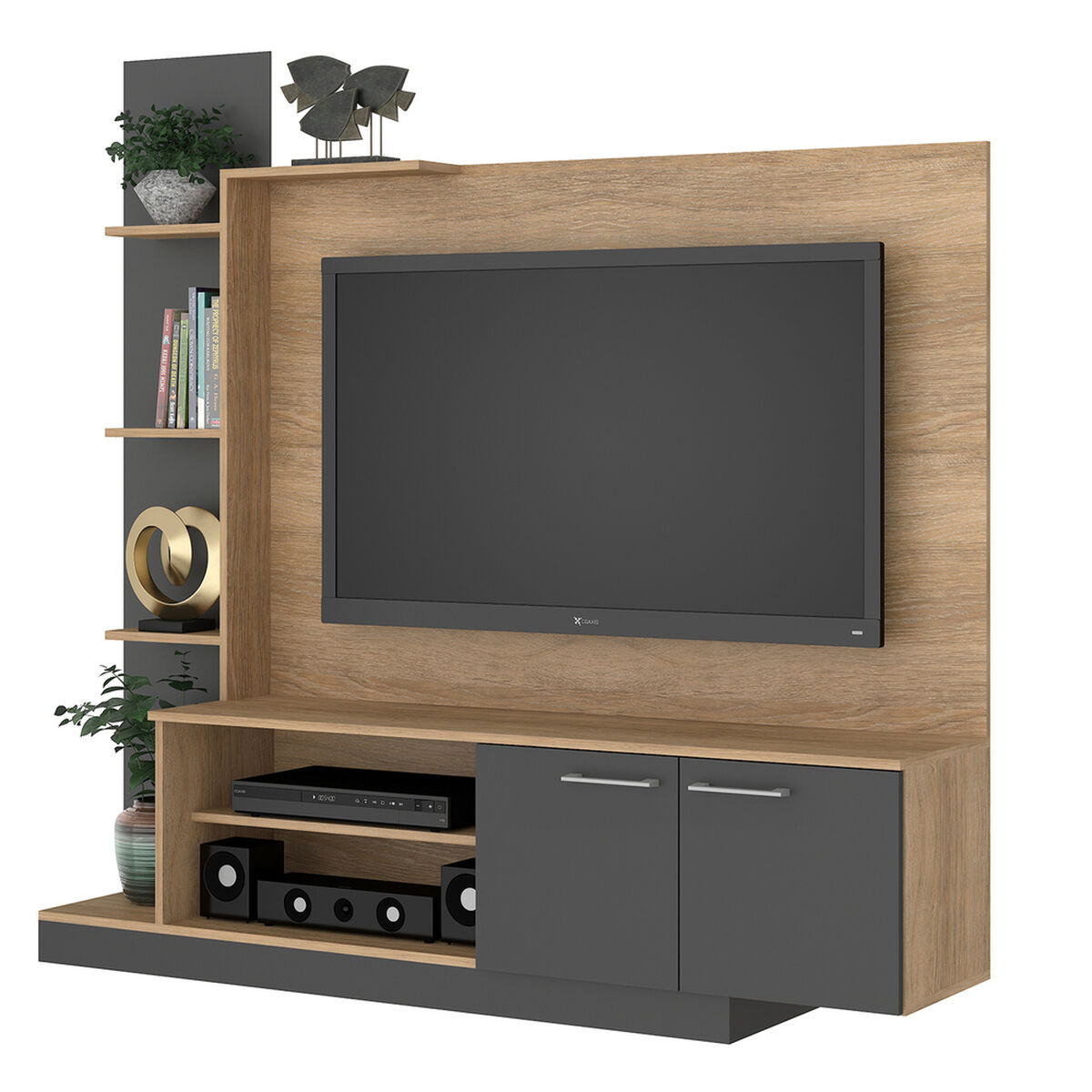 Home TV Vekkahome Reina 55 pulgadas Grafito