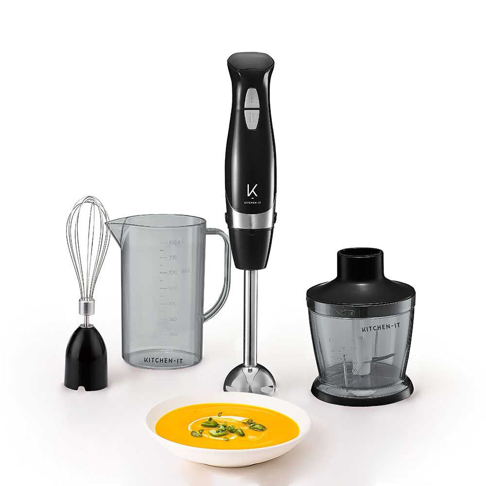 Kitchen-It Minipimer Lite 4 en 1 Negro