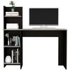 Escritorio TuHome Office 120 Wengue/Ceniza