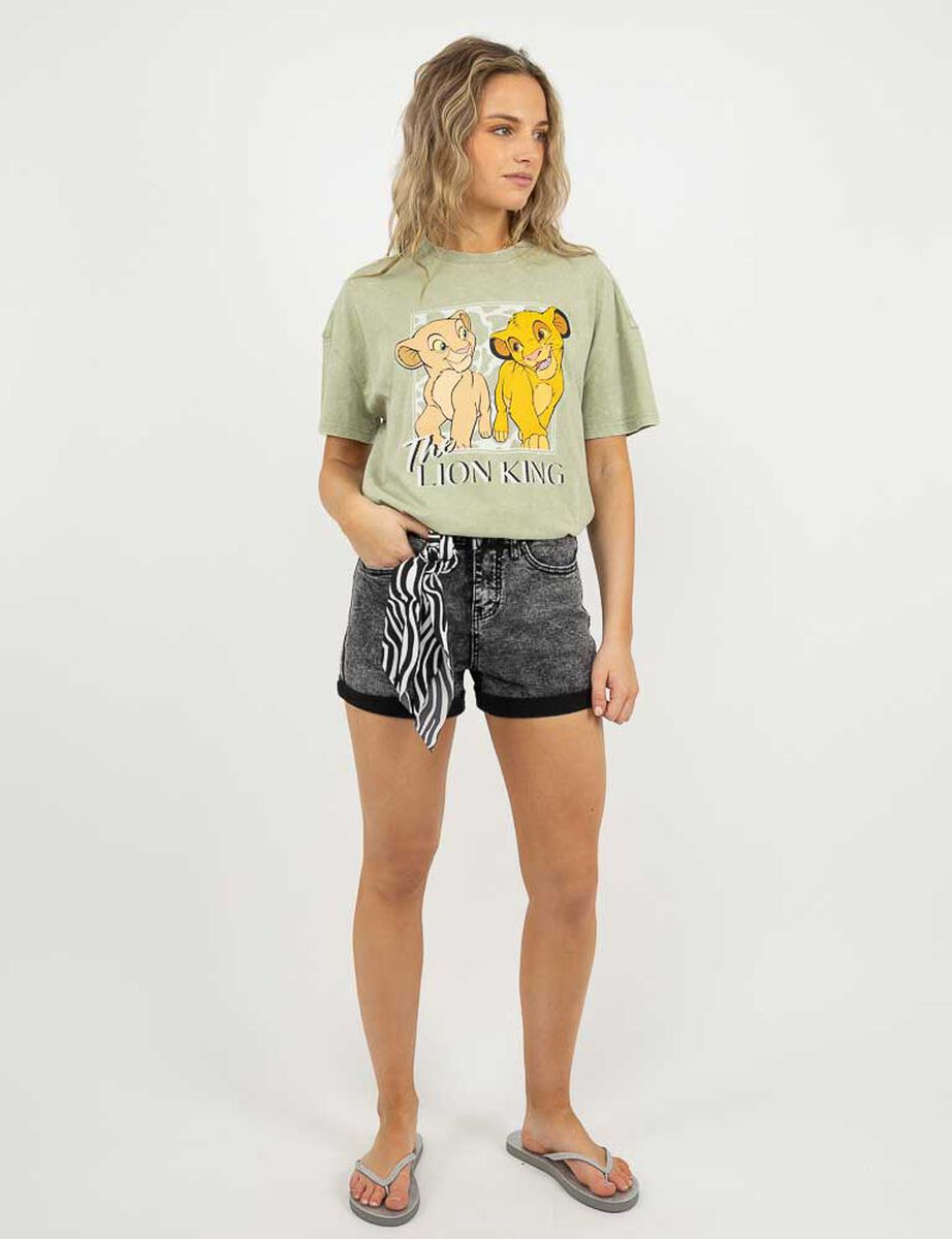 Short Indigo Mini Mujer Icono