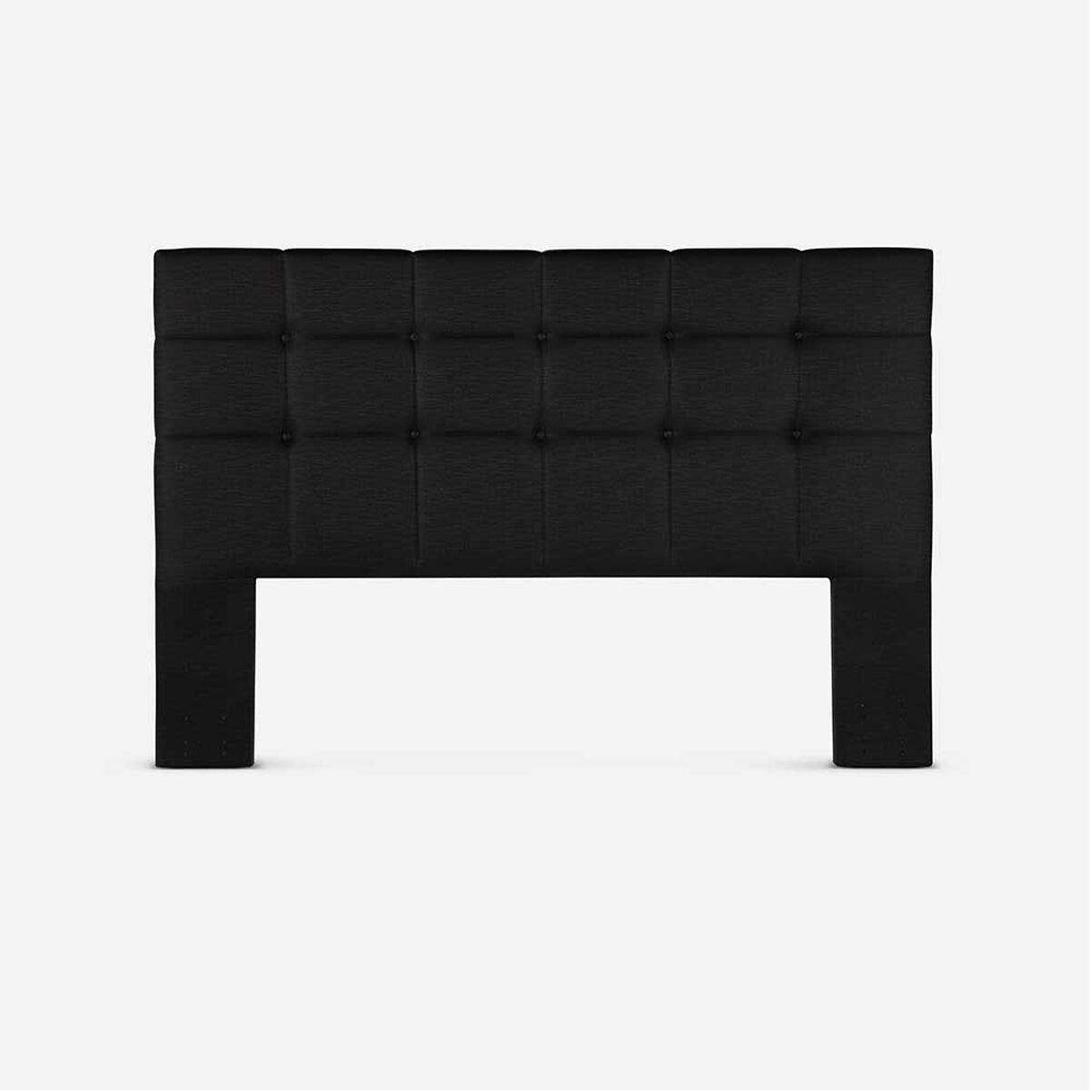 Cama Europea Rosen Base Dividida Súper King Tempo + Respaldo Issey Grafito