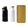 Set Alcuza Cerámica Simplit 2 Piezas Redonda 500 ml