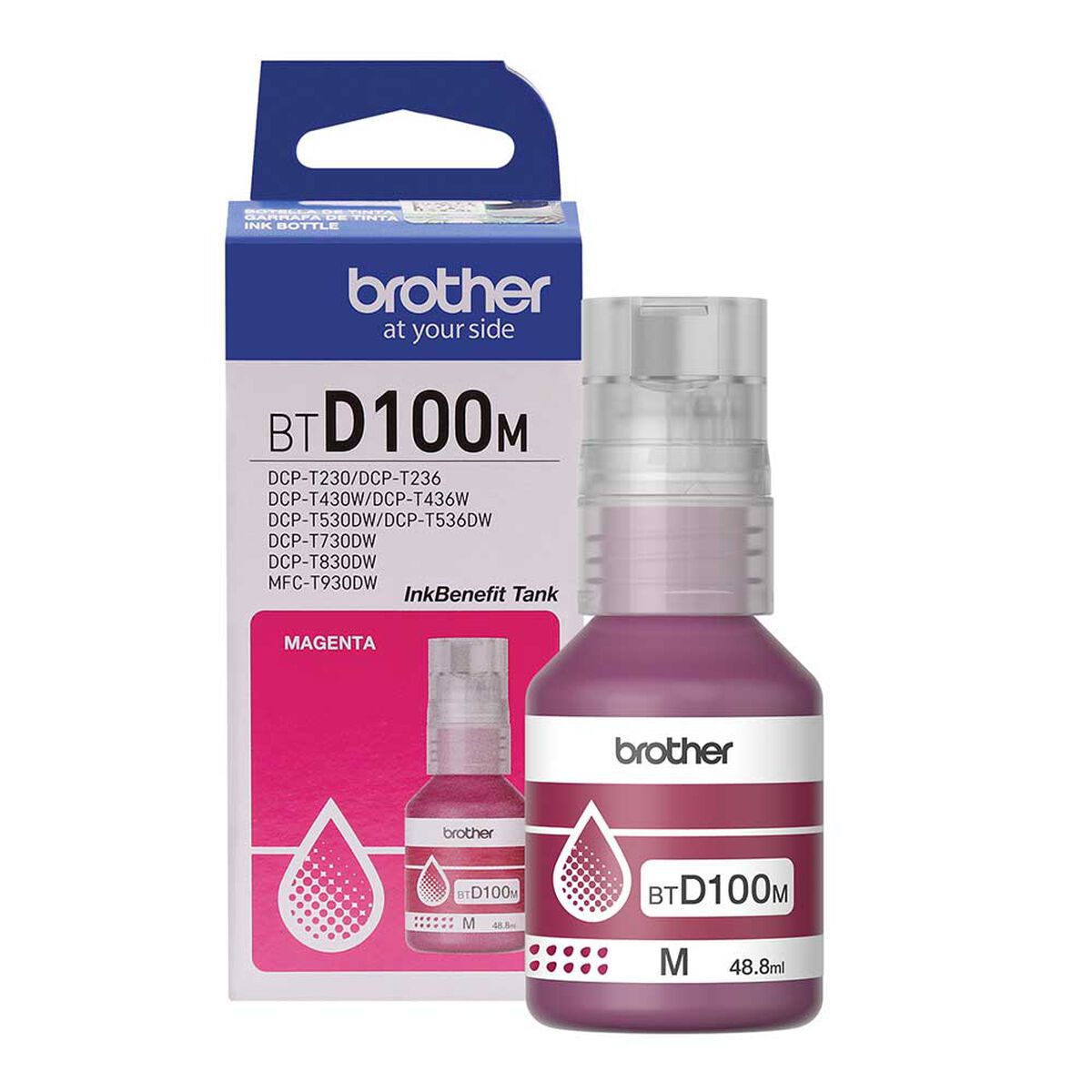Tinta Brother BTD100M Magenta