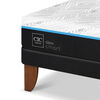 Cama Europea CIC Green Infinity King + 1 Respaldo Dublin Negro