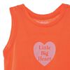 Polera sin Mangas de Algodón Niña Chess