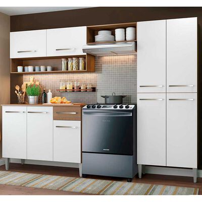 Mueble de Cocina Vekkahome Emilly Blanco