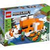Bloques Lego El Refugio del Zorro 193 Piezas Minecraft