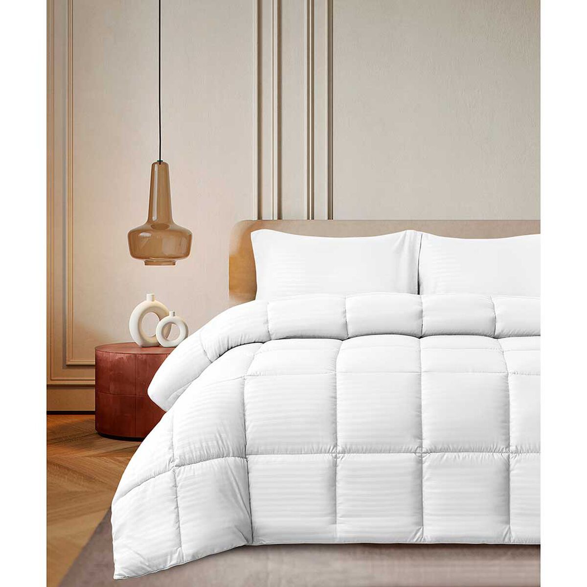 Plum&oacute;n Valencia 1,5 Plazas Embossed Blanco