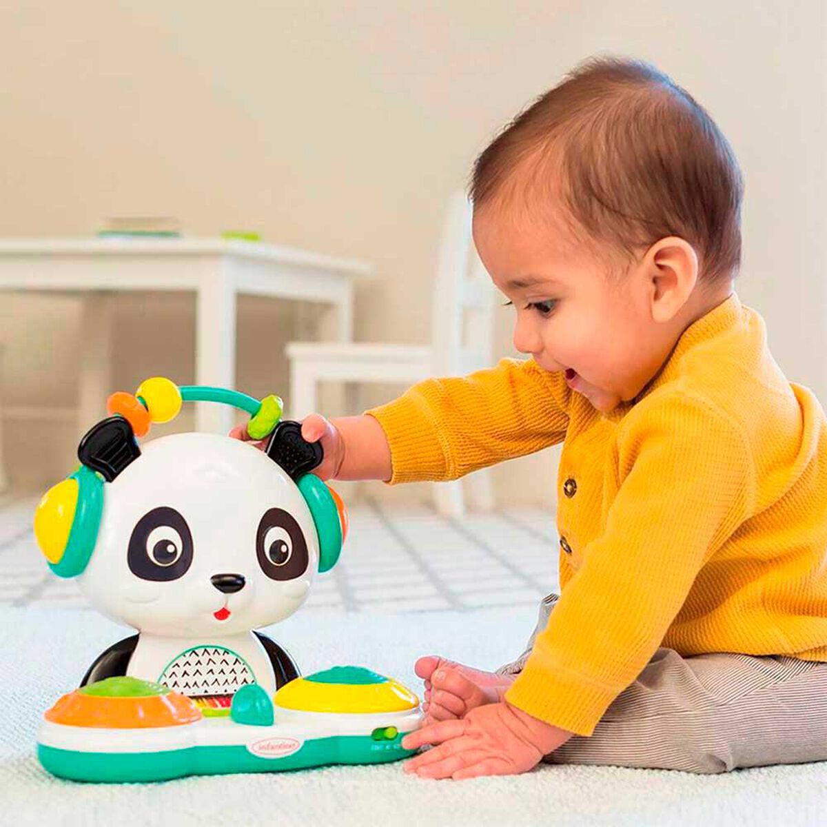 Dj Panda Spin&Slide Multicolor Infantino