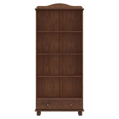 Imagen 1 del producto Vitrina Roca Santa Fe 2 Puertas 1 Cajón Caoba