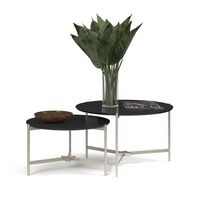 Set 2 Mesas de Centro Onessta Prisma Negro