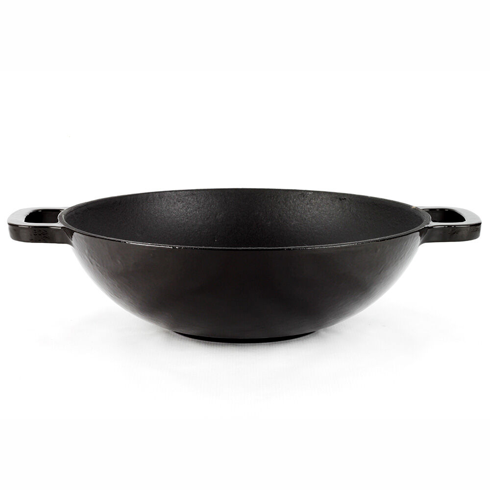 Wok Fierro Fundido Magefesa Ferro 30 cm