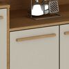 Mueble de Cocina Vekkahome Petra 2 Cajones 11 Puertas Beige