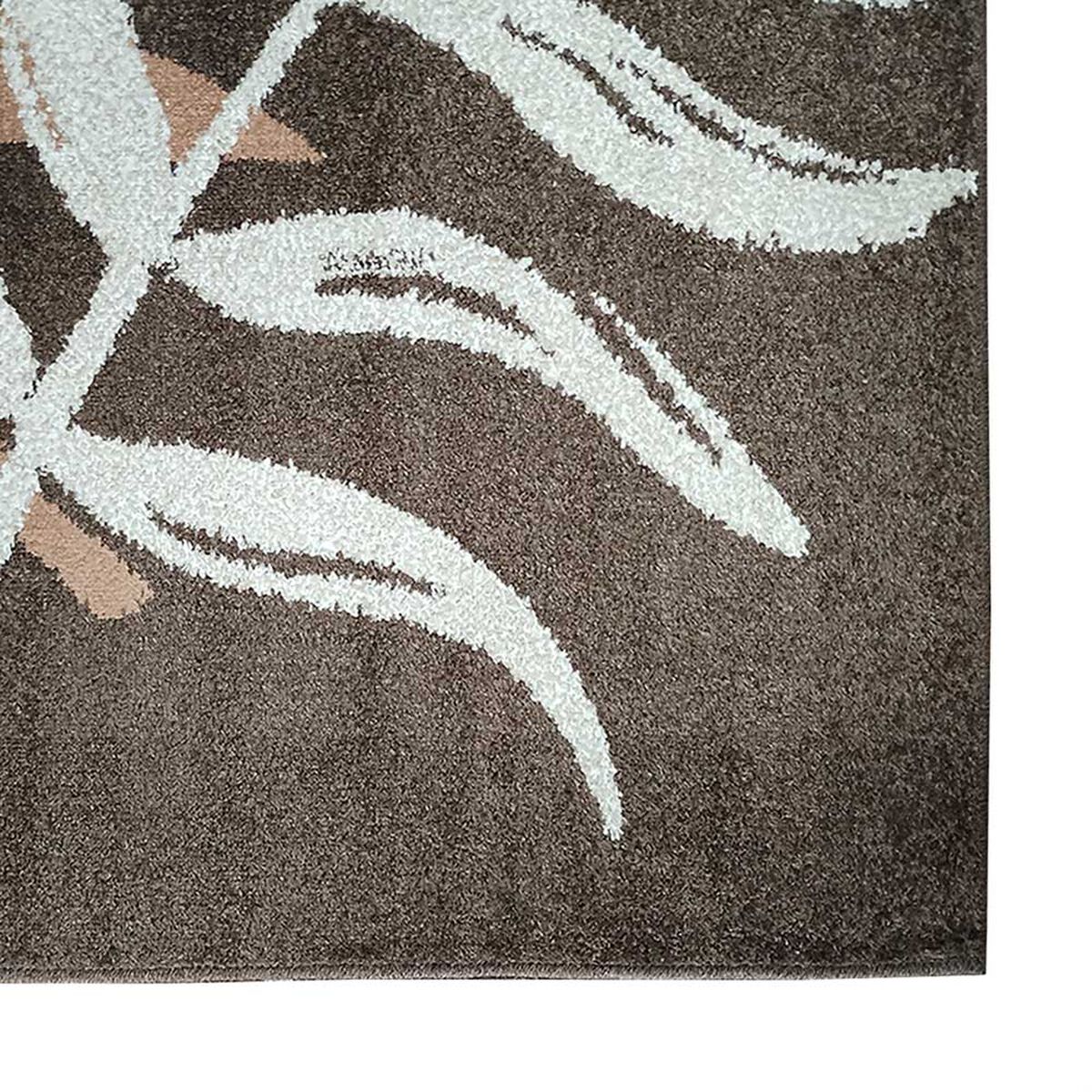 Bajada de Cama Idetex Frise Light Velut 50 x 100 cm Caf&eacute;