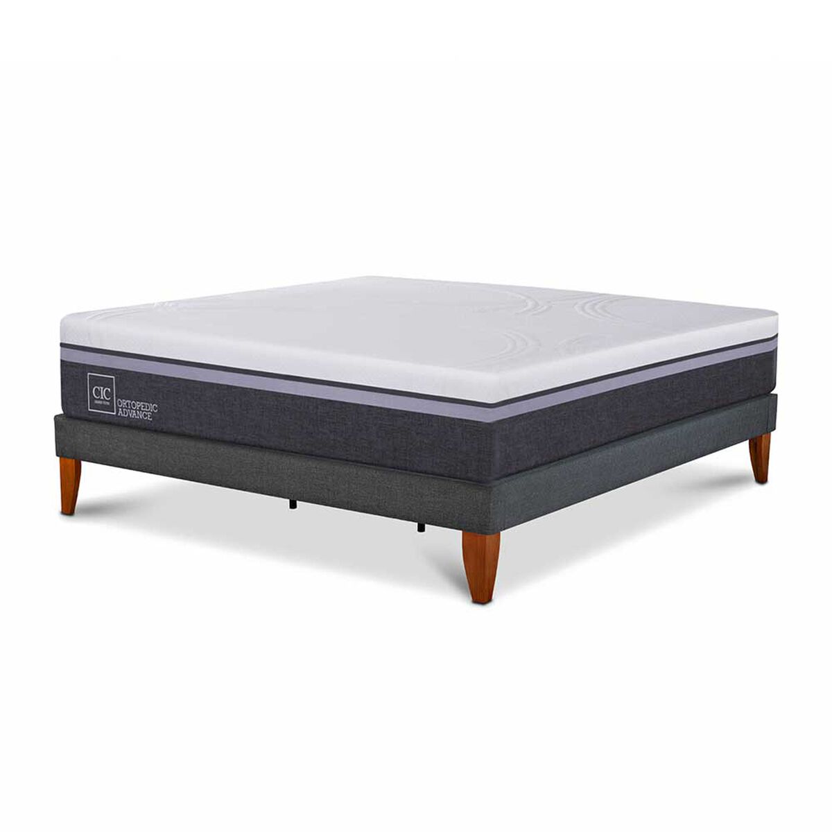 Cama Europea CIC S&uacute;per King Ortopedic
