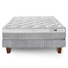 Cama Europea Cannon Base Dividida 2 Plazas Hybrid Cloud