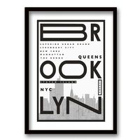 Cuadro Decorativo Retela Brooklyn 70 x 50 cm