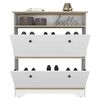 Cómoda TuHome Bi Color Blanco Duna 2 Puertas