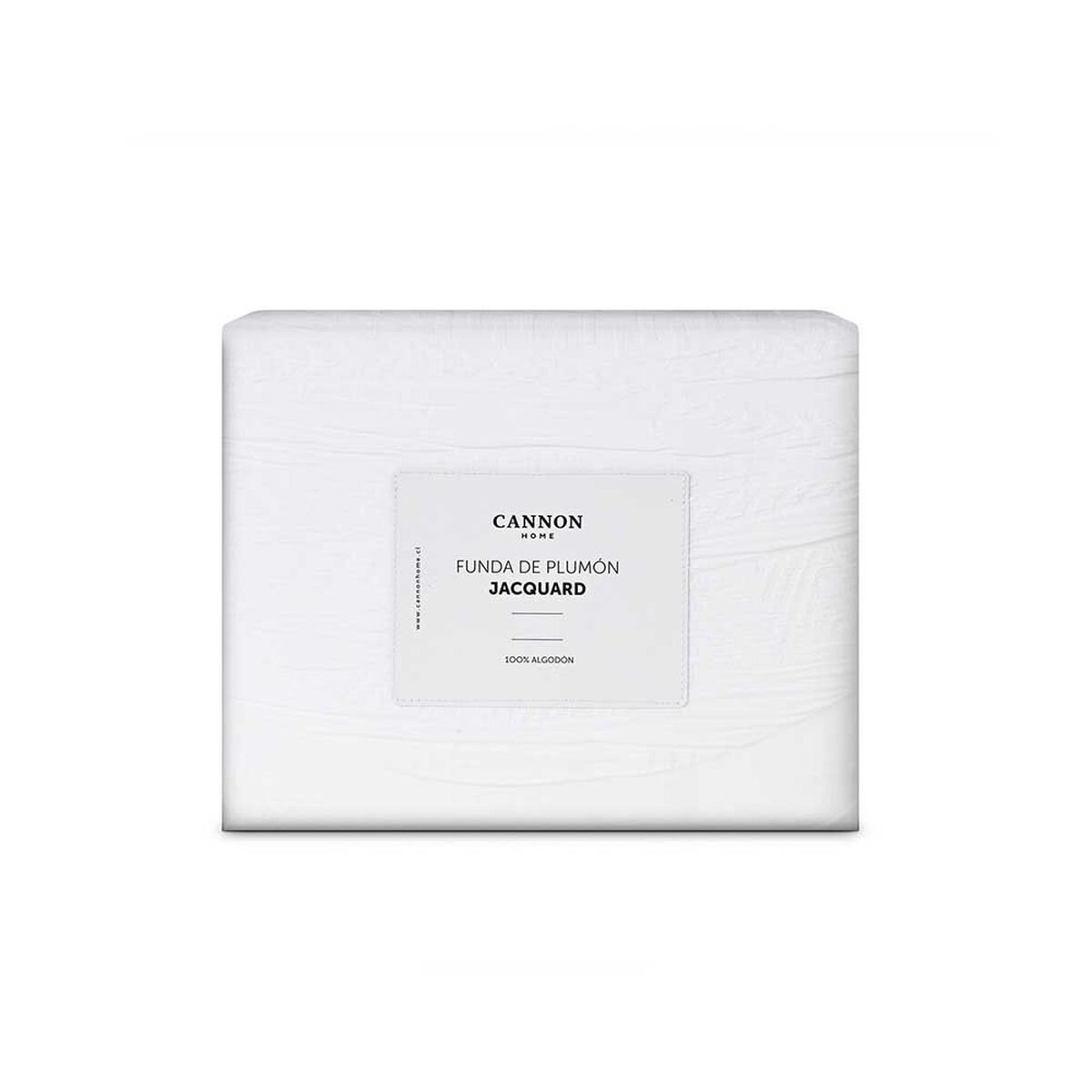 Funda de Plum&oacute;n Cannon 2 Plazas Weaves White