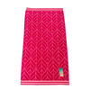 Toalla de Playa Jacquard Casanova Fucsia