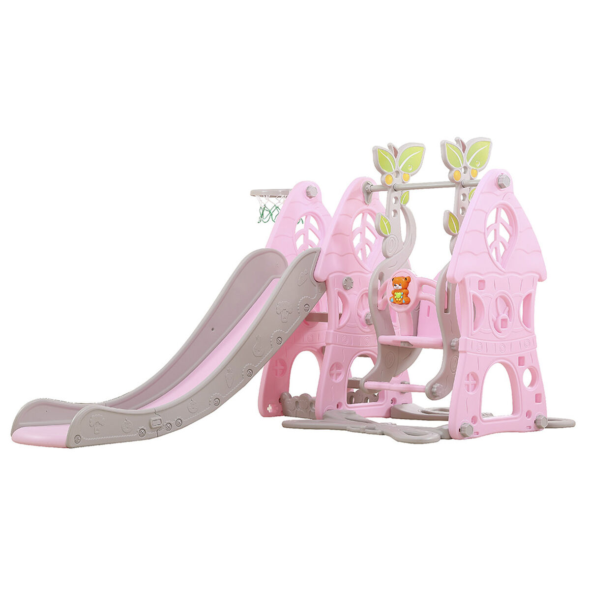 Tobogan 3 en 1 Bebeglo Rs-195-2 Rosado
