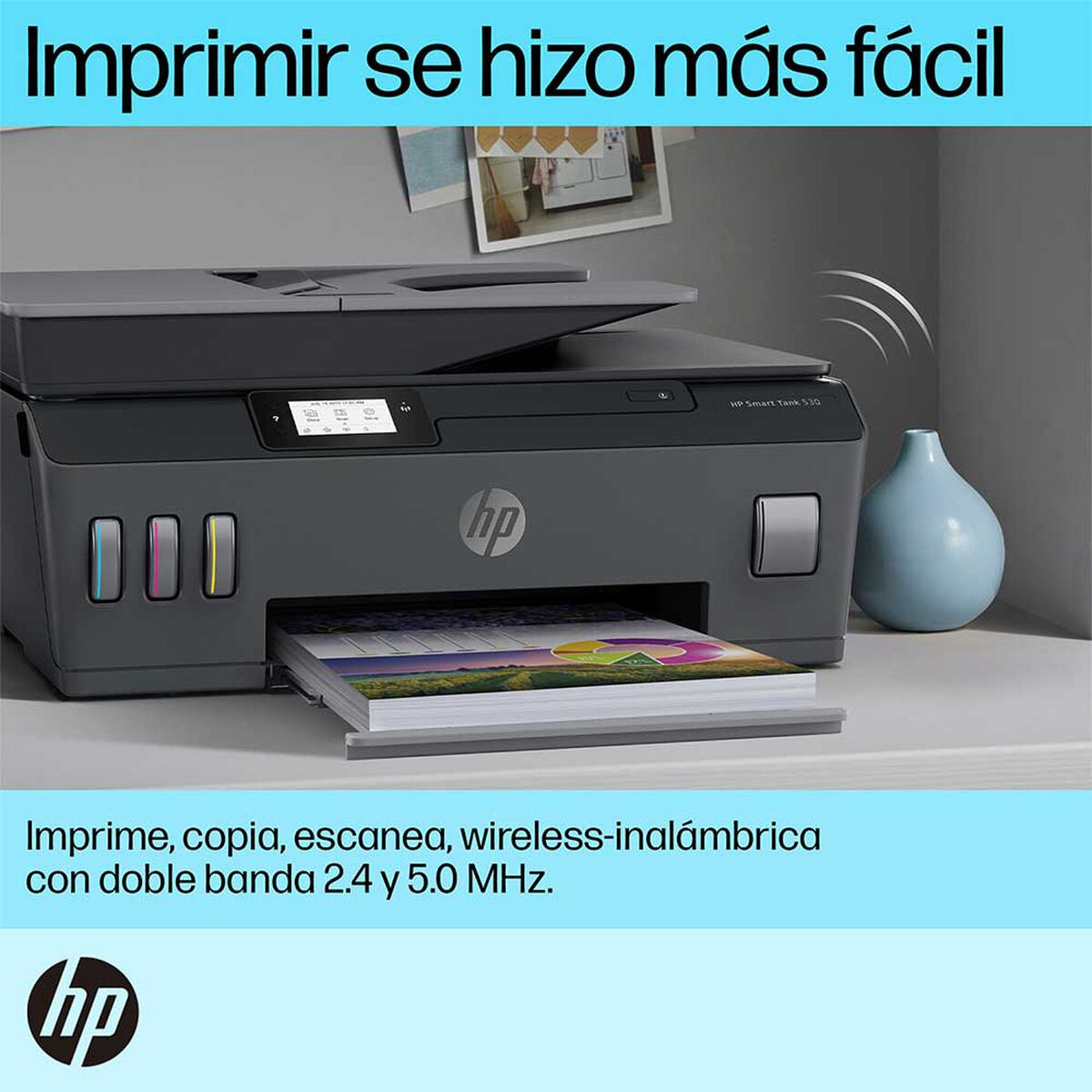 Multifuncional HP Tinta Continua 530 WiFi