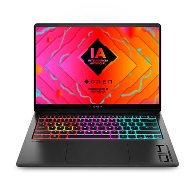 Imagen 2 del producto Notebook Gamer HP OMEN Transcend 14-fb0004la Core Ultra 9 32 GB RAM LPDDR5x-7467 MHz (integrada) 2TB 14"" GPU NVIDIA® GeForce RTX™ 4070 para laptop (GDDR6 de 8 GB dedicada)