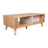 Mesa De Centro TuHome Vance Capri y Fresno Europeo