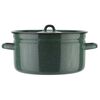 Cacerola Acero Vitrificado Fantuzzi Fundo Verde 24 cm
