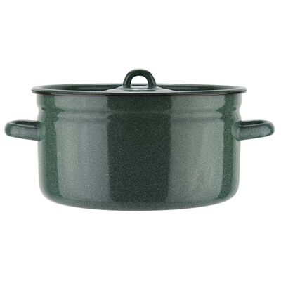 Cacerola Acero Vitrificado Fantuzzi Fundo Verde 24 cm