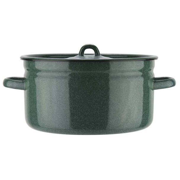 Cacerola Acero Vitrificado Fantuzzi Fundo Verde 24 cm