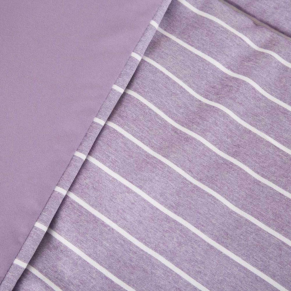 Plumón Soft Touch Estampado Zibel 2 Plazas Liso Berry