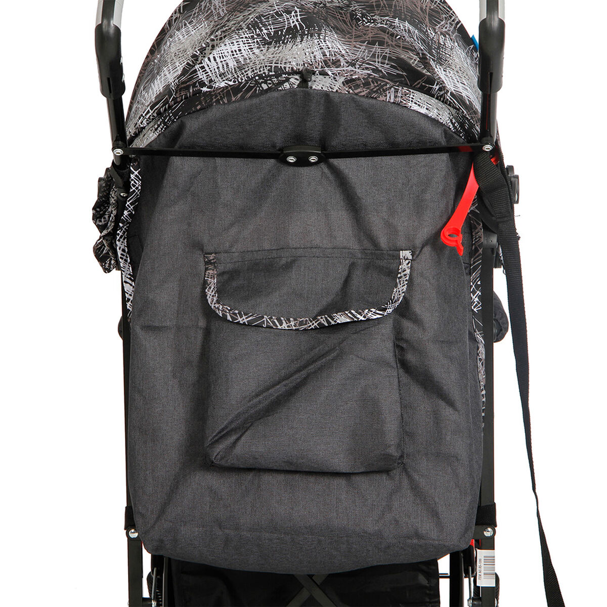 Coche Paraguas Bebeglo RS-1395-4 Gris