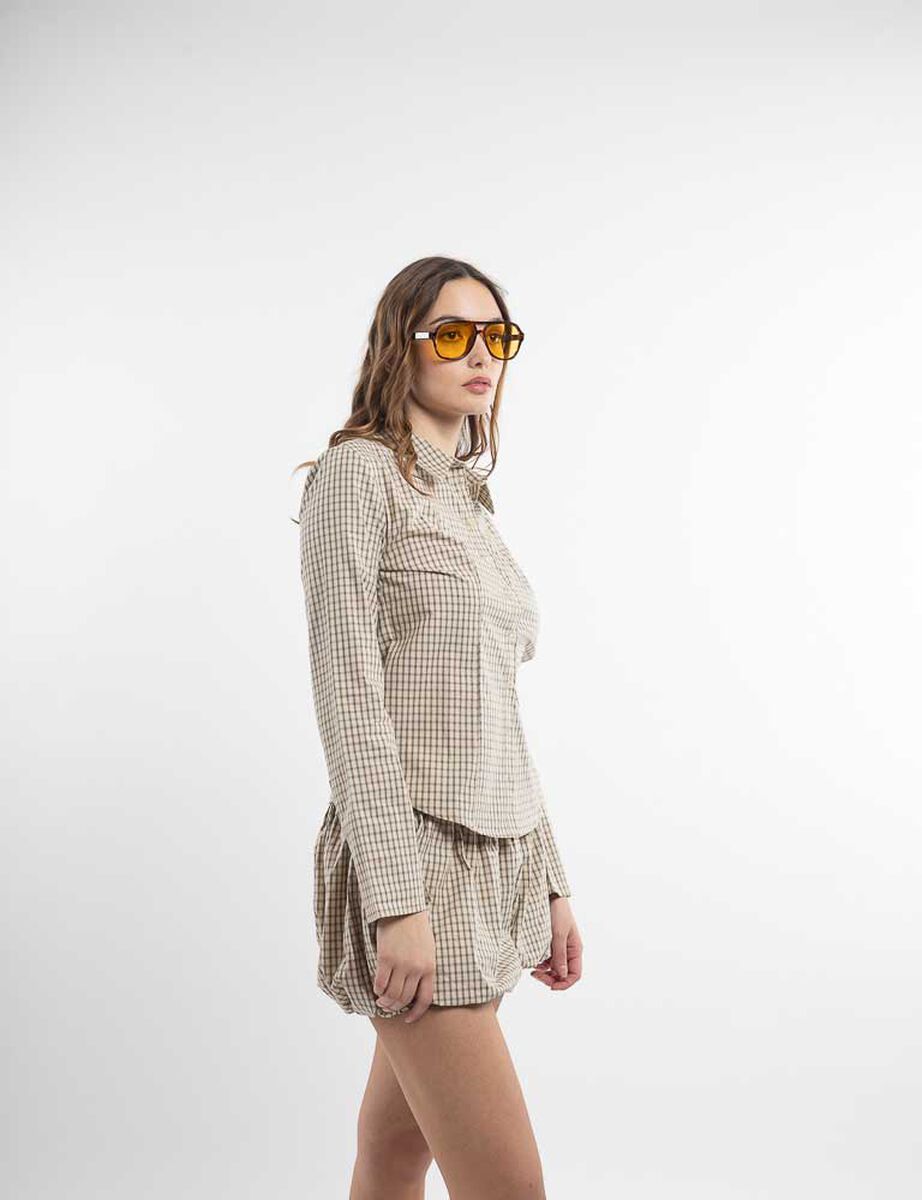 Blusa Algod&oacute;n Manga Larga Mujer Icono
