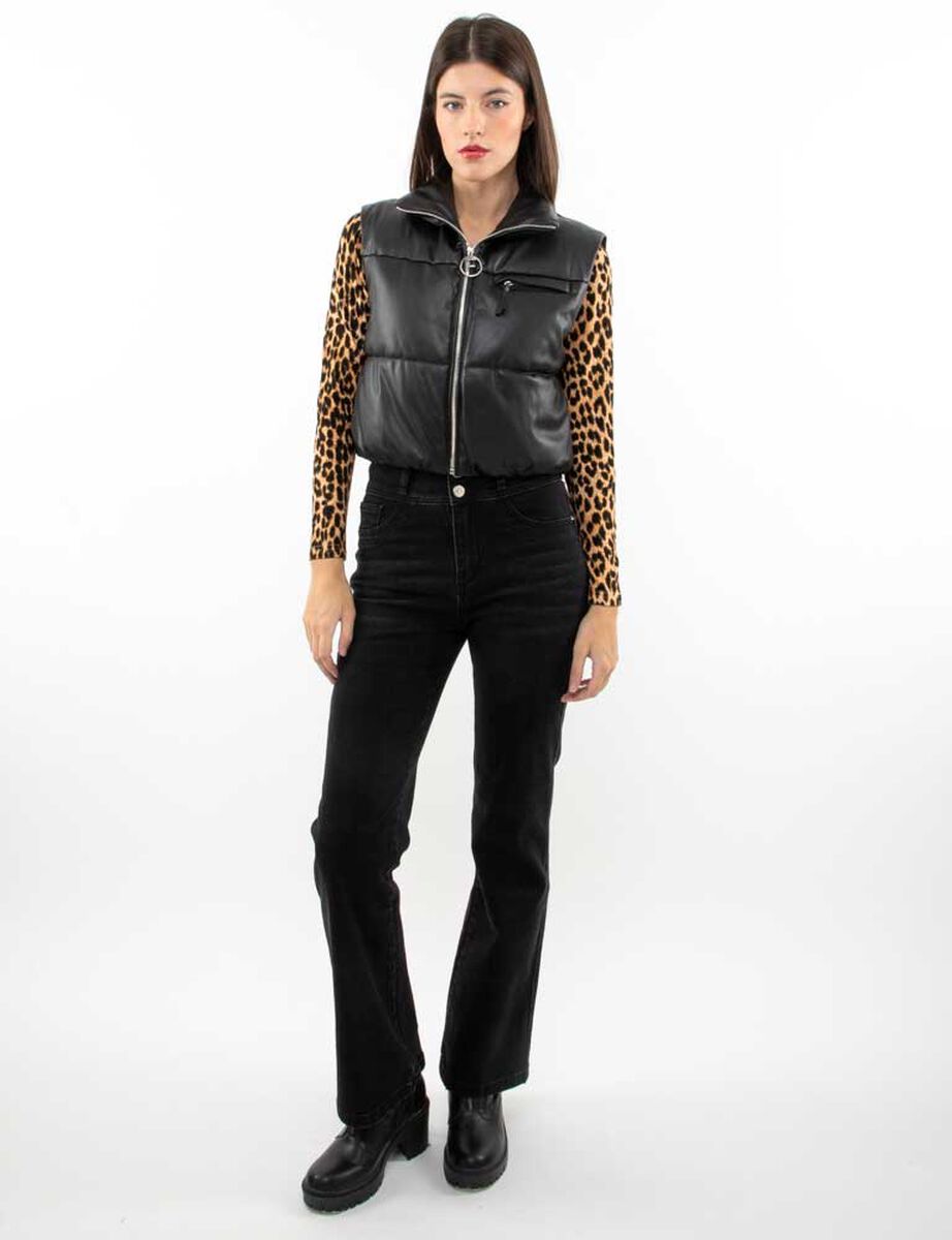 Parka Puffa Sin Mangas Mujer Fiorucci