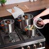 Bater&iacute;a de Cocina Acero Inoxidable Simple Cook Pocket Lyon 6 Piezas
