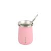 Termo Mate con Bombilla Lhotse Rosa