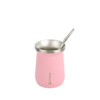 Termo Mate con Bombilla Lhotse Rosa