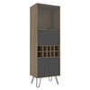 Combo Mesa de Centro + Rack + Buffet + Bar TuHome Vassel