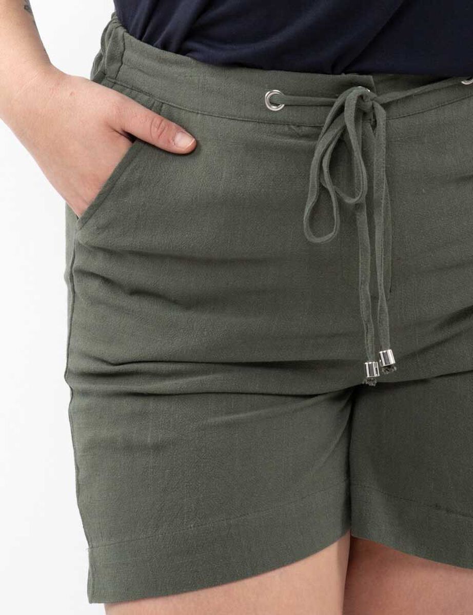 Short Lino Mujer Extralindas