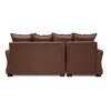 Seccional Izquierdo Living Factory Montreal 4 Cuerpos Caf&eacute;