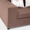 Sofá Mexx Muebles Ginebra 5 Cuerpos Chocolate