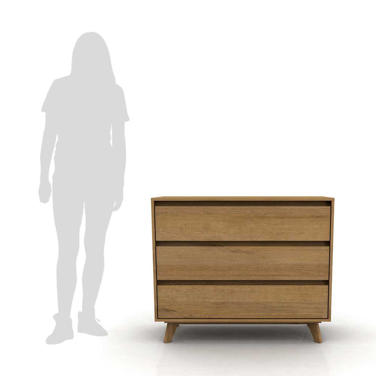 C&oacute;moda Home Mobili Eda 3 Cajones